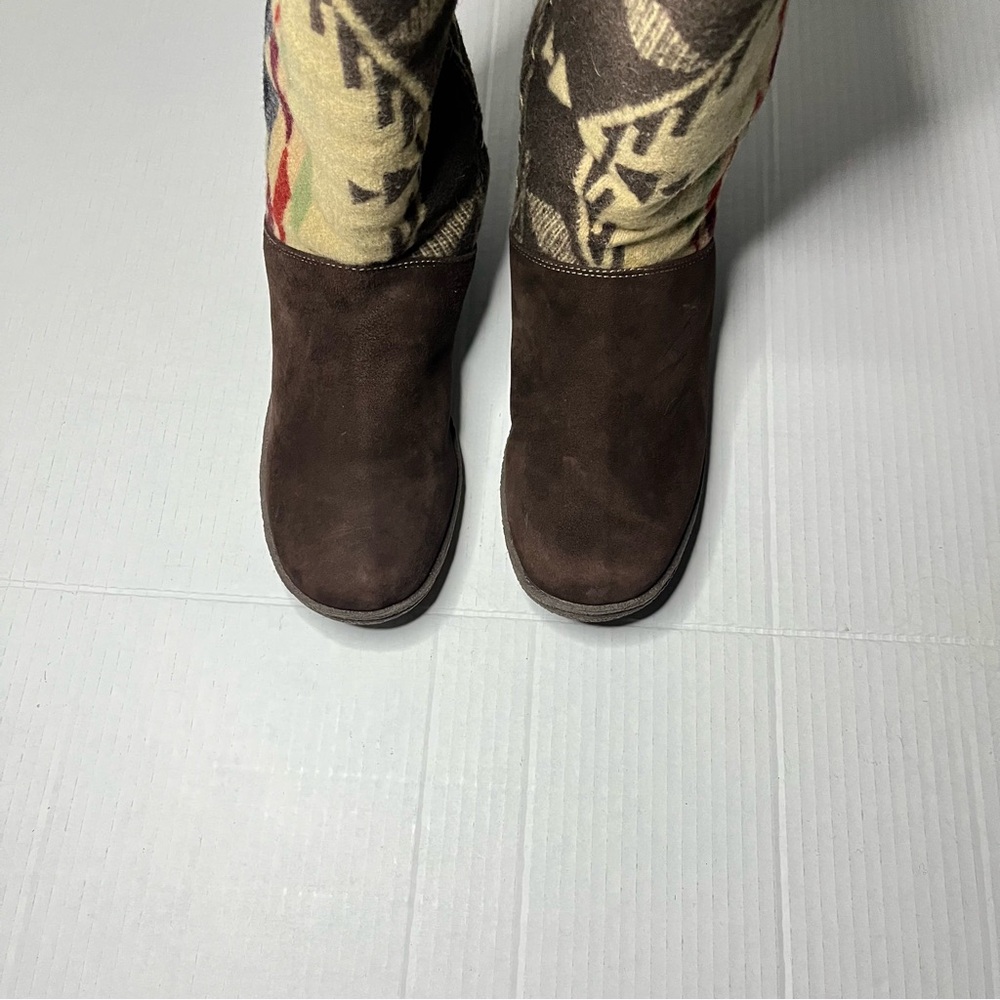Pendleton Aztec Knit Boots - Picture 10 of 14